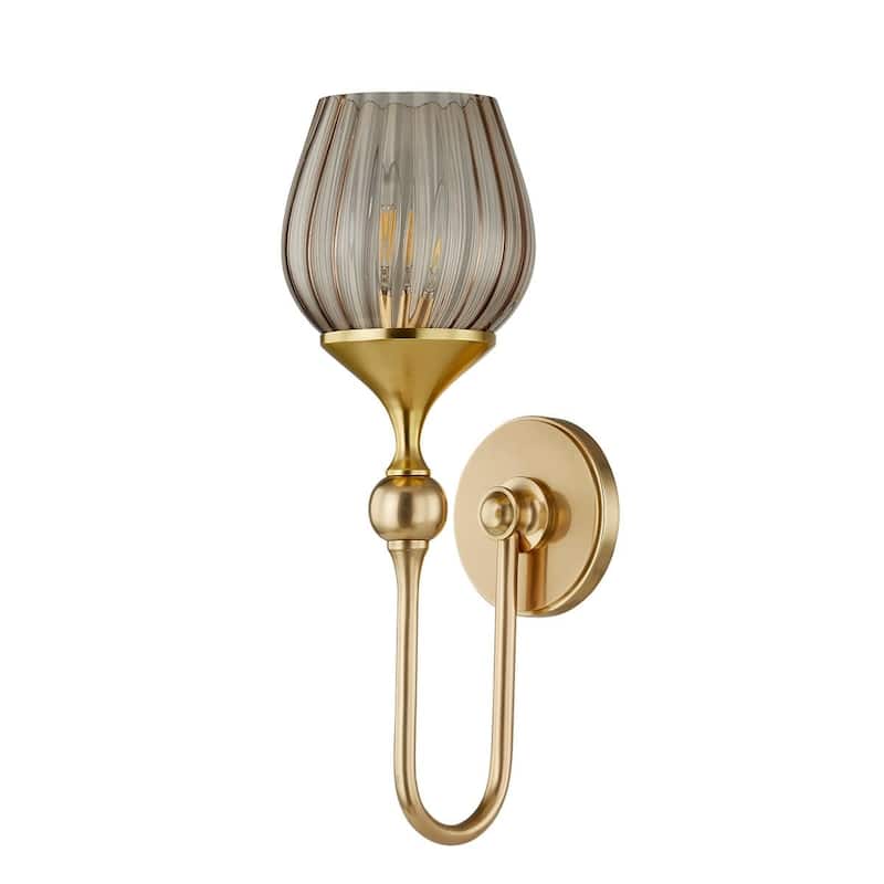 Hudson Valley Lighting 6918 Chatton 17" Tall Wall Sconce with Fluted