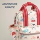 preview thumbnail 12 of 19, Toddler Backpack - Daycare Bag - Features Adjustable Shoulder Straps, 2 Side Pockets & Spacious Interior
