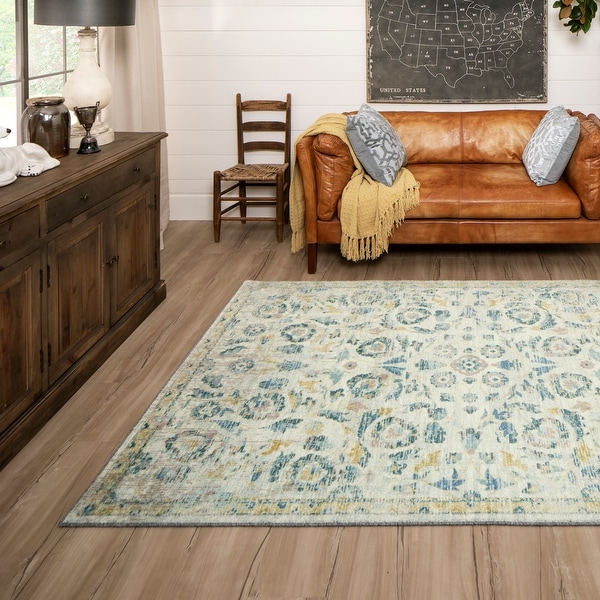 Mohawk Home Baikal Blue Area Rug. Opens flyout.