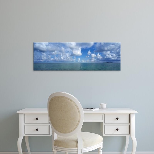 Easy Art Prints Panoramic Images's 'Cloud over the ocean, Florida Keys, Monroe County, Florida, USA' Canvas Art