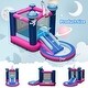 preview thumbnail 4 of 7, 3-in-1 Inflatable Space-themed Bounce House with 480W Blower - 81.5" x 155" x 106.5"(L x W x H)