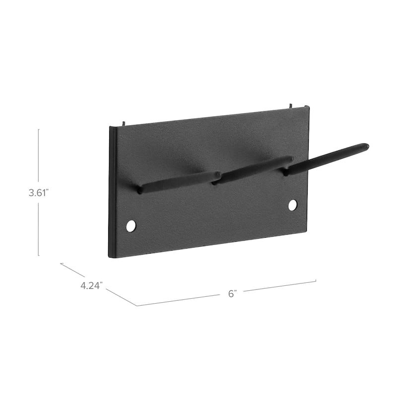 NewAge Products Secure Gun Cabinet Accessory - Pistol Holder (Pack of 2)