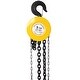 preview thumbnail 2 of 4, Chain hoist 6600 lbs. Yellow 10 ft. Steel Manual Chain Hoist Log Hook with 2 Heavy Duty Hooks