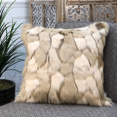 Pillow - Licata - Fauxfur - Pillow 20x20 - Feather/Down Fill