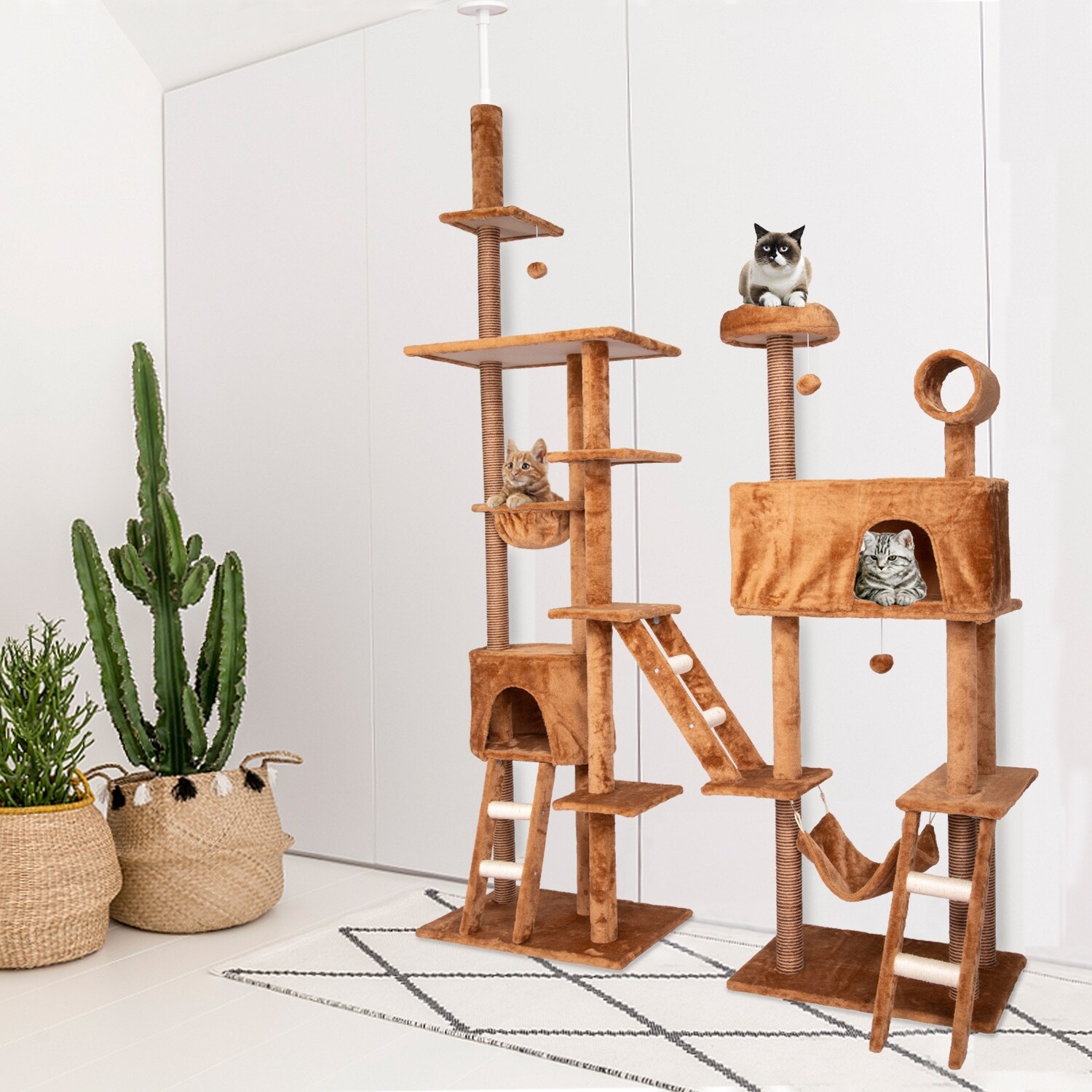 large cat tower