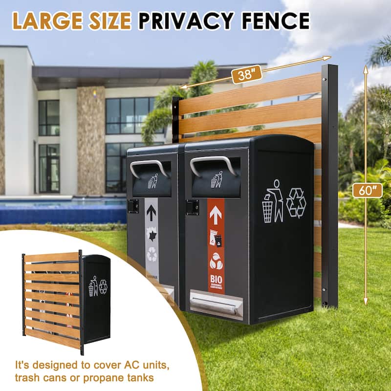 Outdoor Fence Panels Air Conditioner Fence Privacy Fence Screen