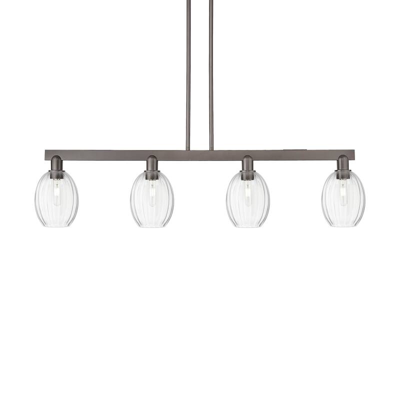 Innovations Lighting 716-4I-12-48 Preston Linear Preston 4 Light 48" - Oil Rubbed Bronze / Clear