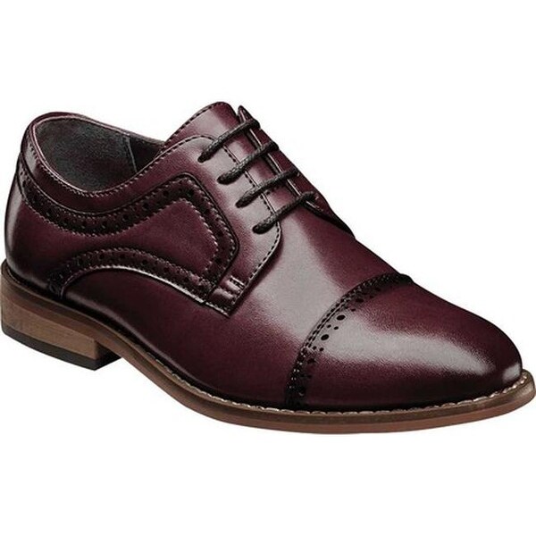 stacy adams burgundy shoes