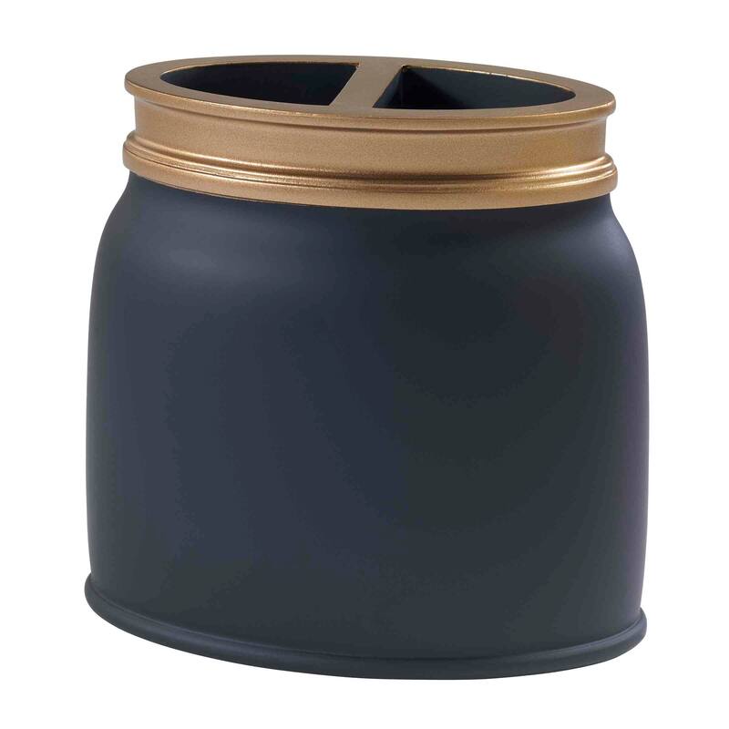 Avanti Linens Memphis Toothbrush Holder - Black - Toothbrush Holder