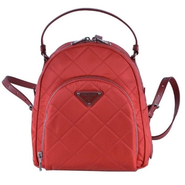Zaino prada rosso clearance