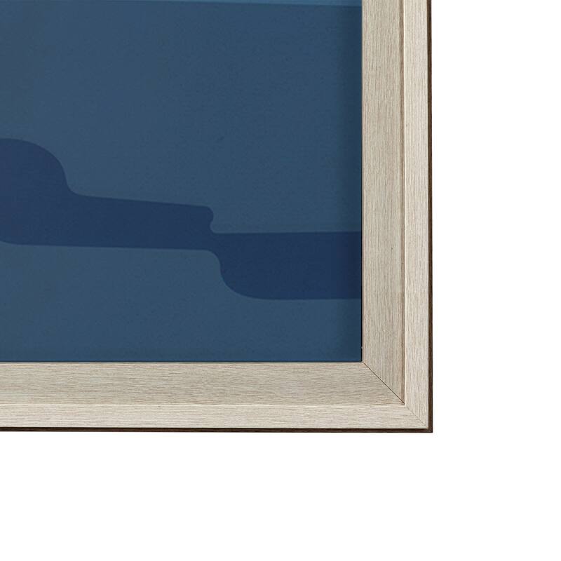 Lunenburg Go Canada (XL) by Mercana Studio a Hand Embellished Decograph Framed Art Print under Glass