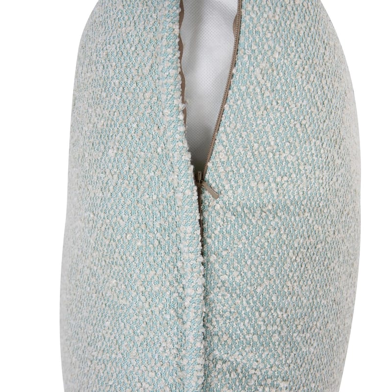 Allan Andrews Indoor/Outdoor 20" Square Textured Accent Pillow with Cover, Alicante Collection