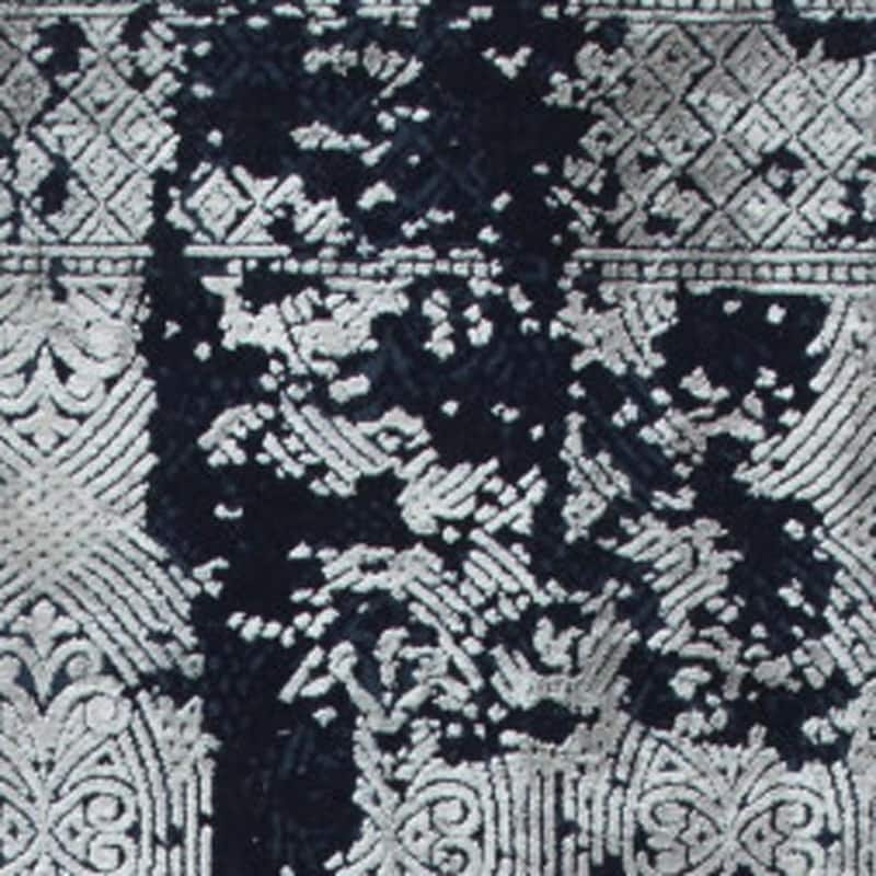 HomeRoots Abstract Contemporary Rectangle Area Rug - 5' X 8'