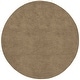 preview thumbnail 59 of 218, Handmade Jefferson Felted Wool Plush Area Rug 10' Round - Tan - Runner/Round