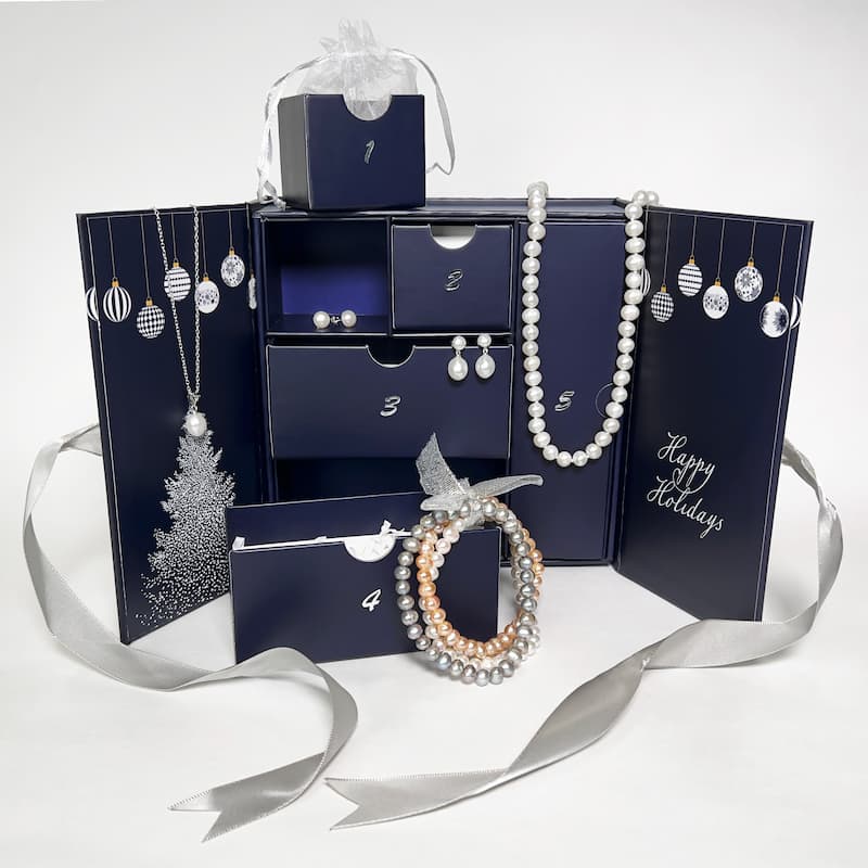 Miadora Advent Calendar Jewelry Box Gift Set
