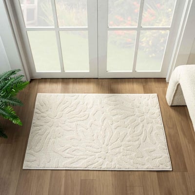 Luxe Weavers Abstract Floral Area Rug, Indoor Carpet for Living Room and Bedrooms