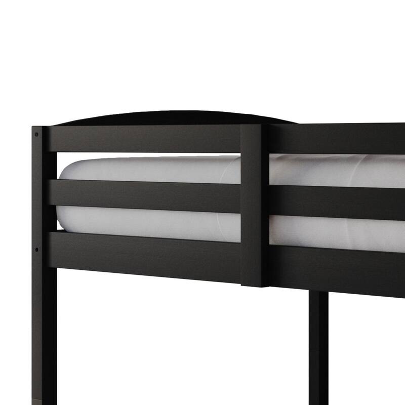 CraftPorch Contemporary Twin Over Twin Bunk Bed