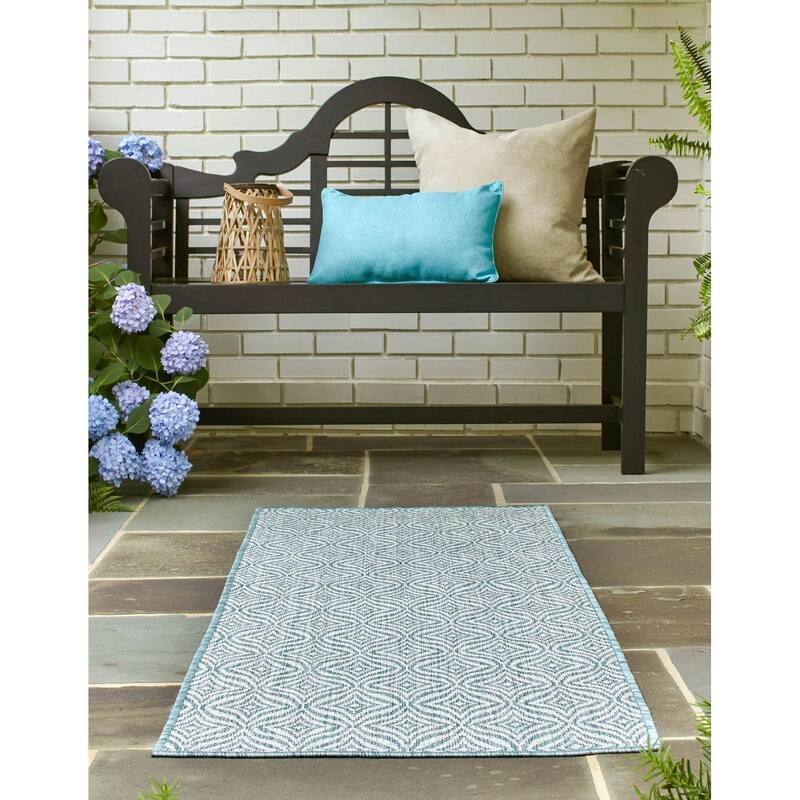 Outdoor Khence Collection Area Rug
