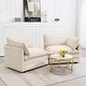 preview thumbnail 122 of 150, Corduroy Sectional Sofa with Removable Ottomans & Ultra-soft Cushions for Living Room & Bedroom