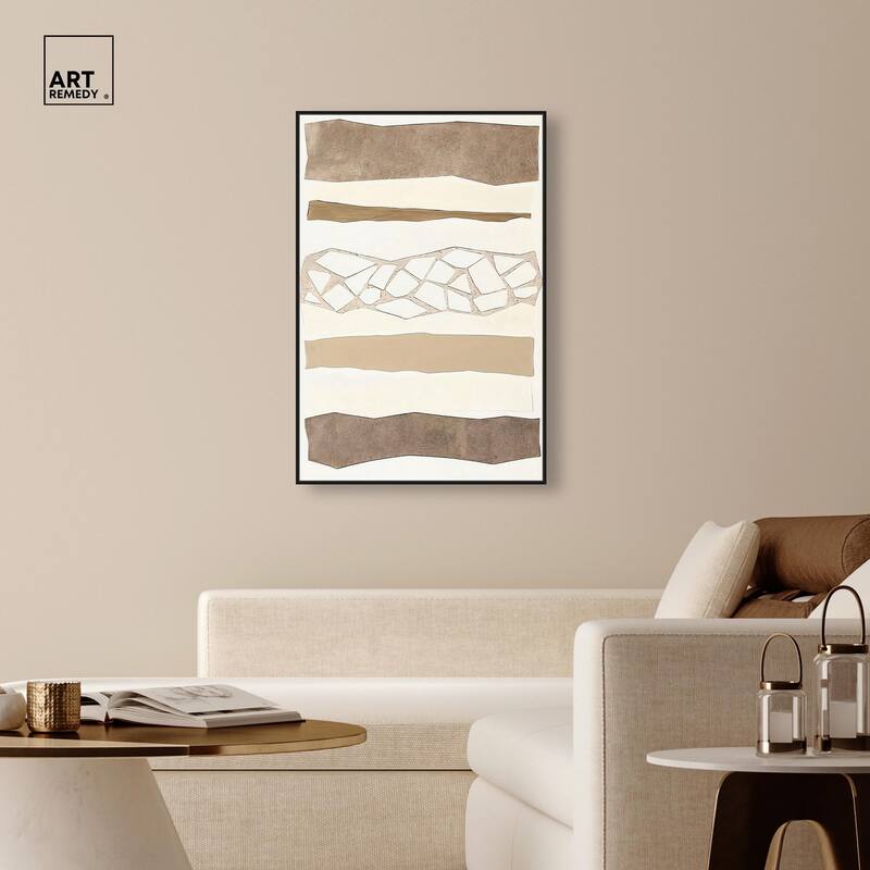 Relief Rifts I Canvas by Art Remedy