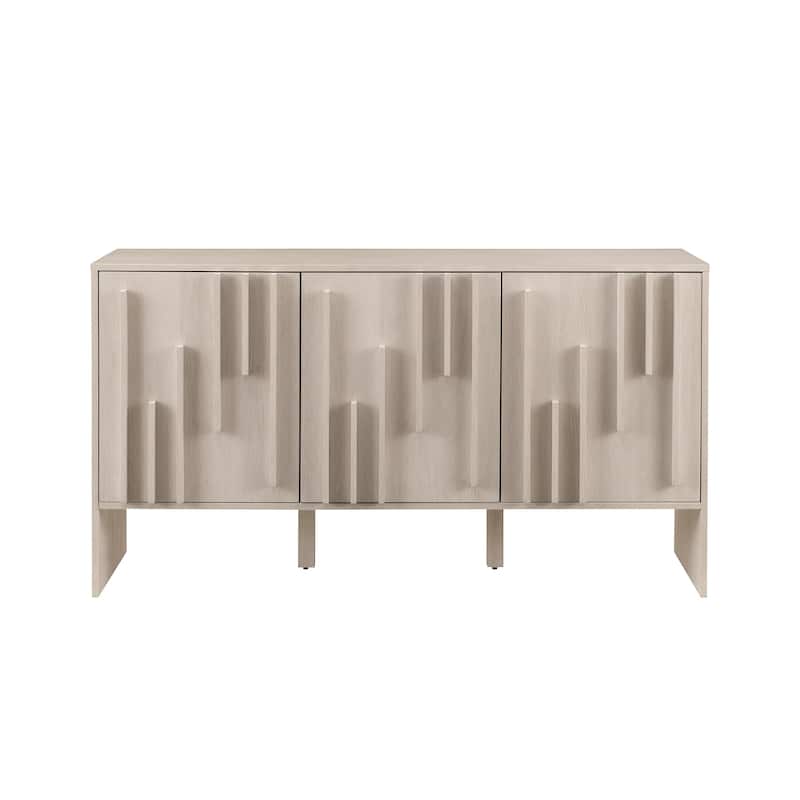 Middlebrook Designs Scandi Detailed-Door Buffet