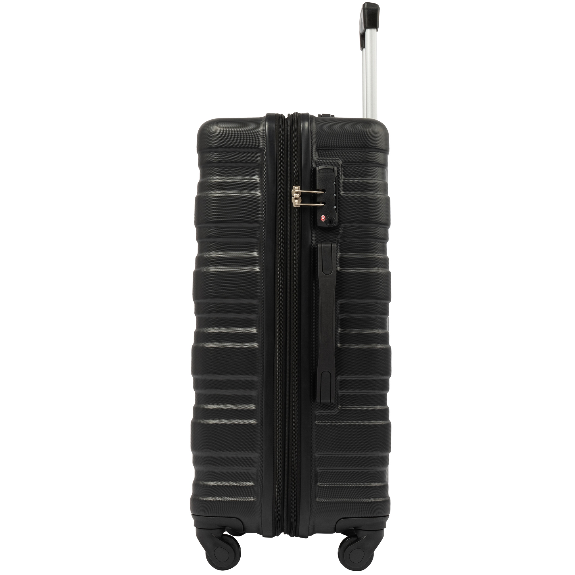 24 Carry On Luggage Travel Suitcase ABS Hardside Expandable Luggage Antique blue green