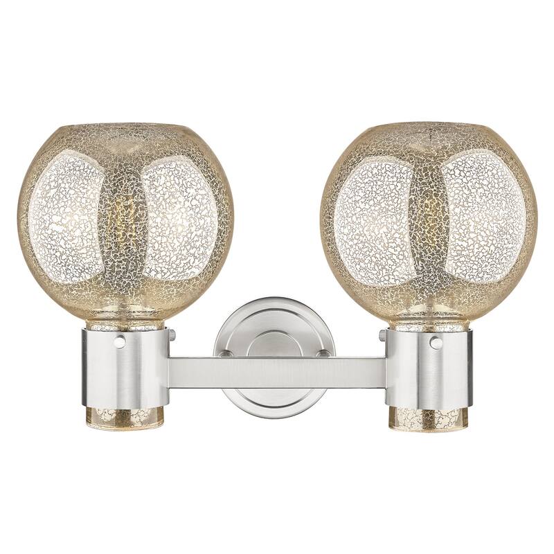 Innovations Lighting 464-2W-G464B-7ME Lawton Sphere 2 Light 16" Wide