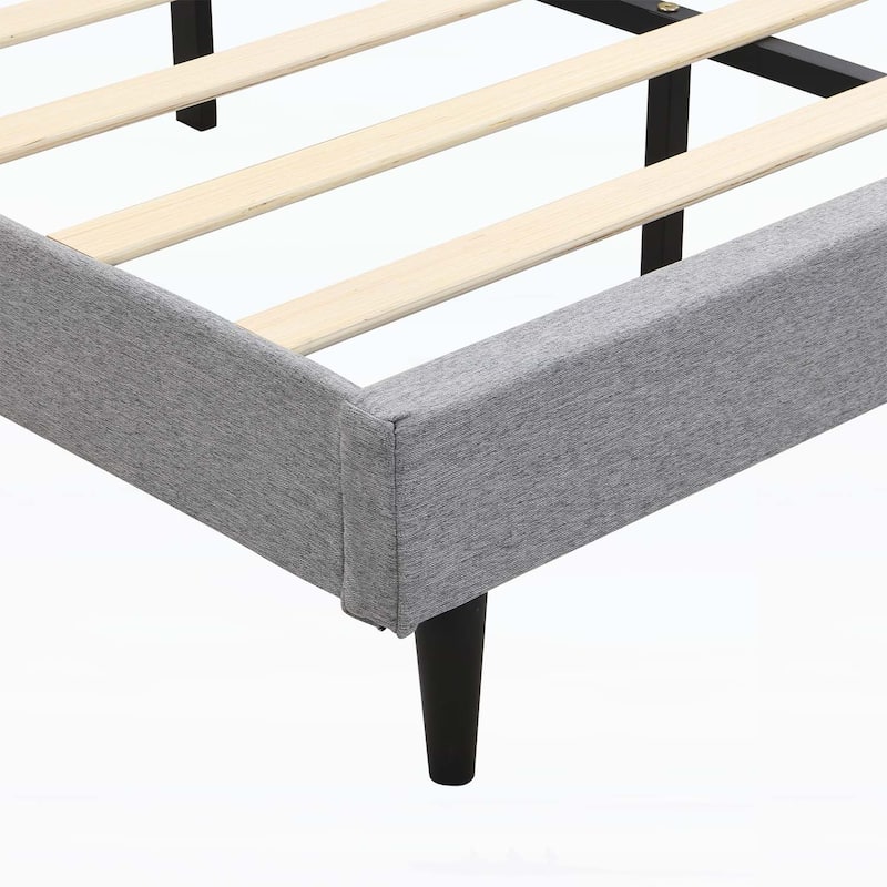 Versatile Platform Bed with Advanced Charging and Storage Options