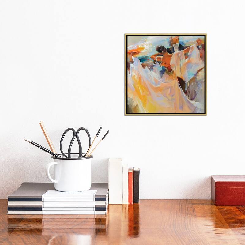 iCanvas "Evening Waltz" by Vasyl Khodakivskyi Framed Canvas Print