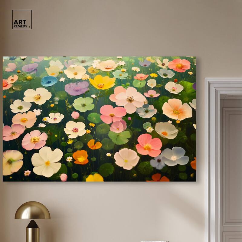 Meadow of Dreams Canvas by Art Remedy, Gallery Wrapped