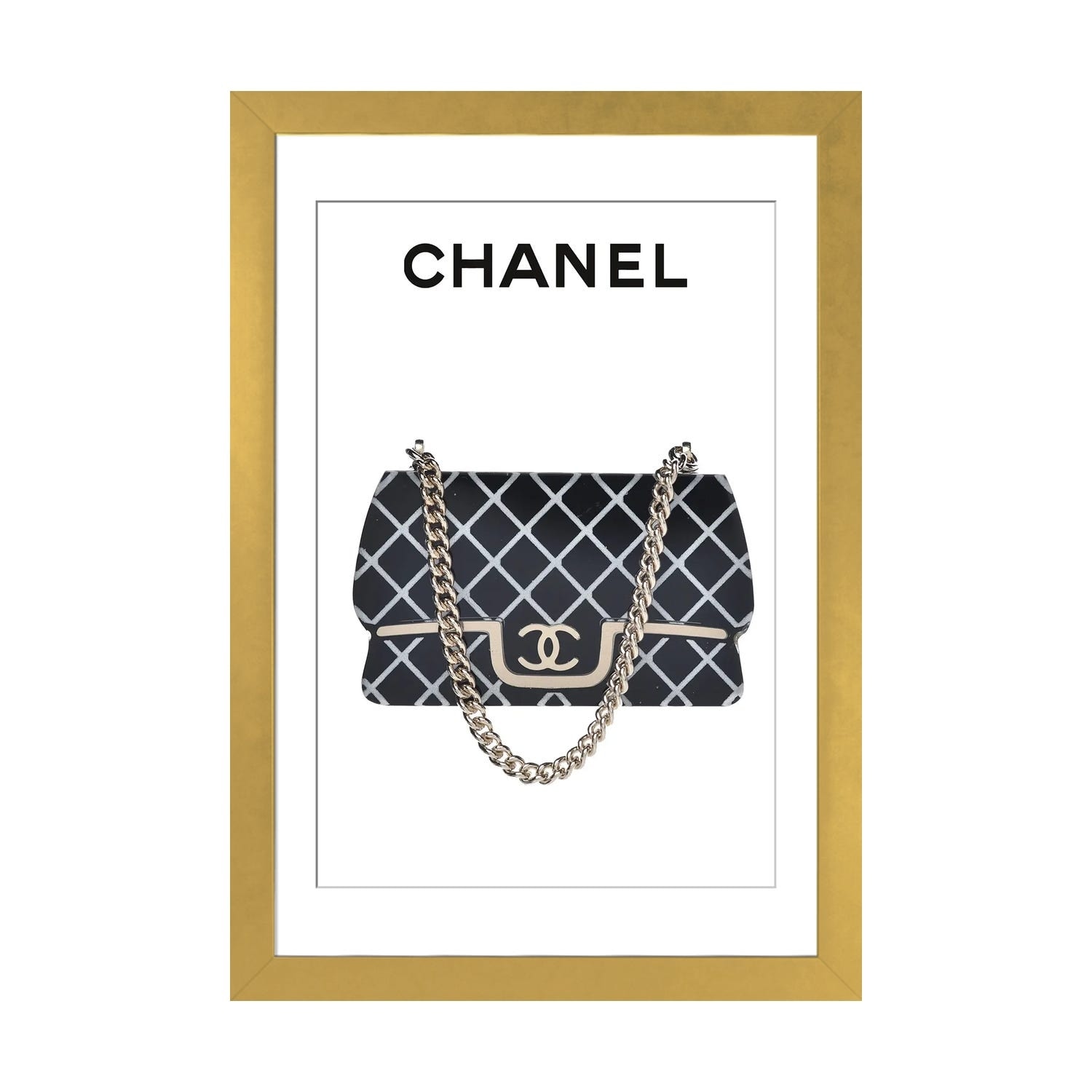 iCanvas Chanel Bag by Julie Schreiber - Bed Bath & Beyond - 37447356