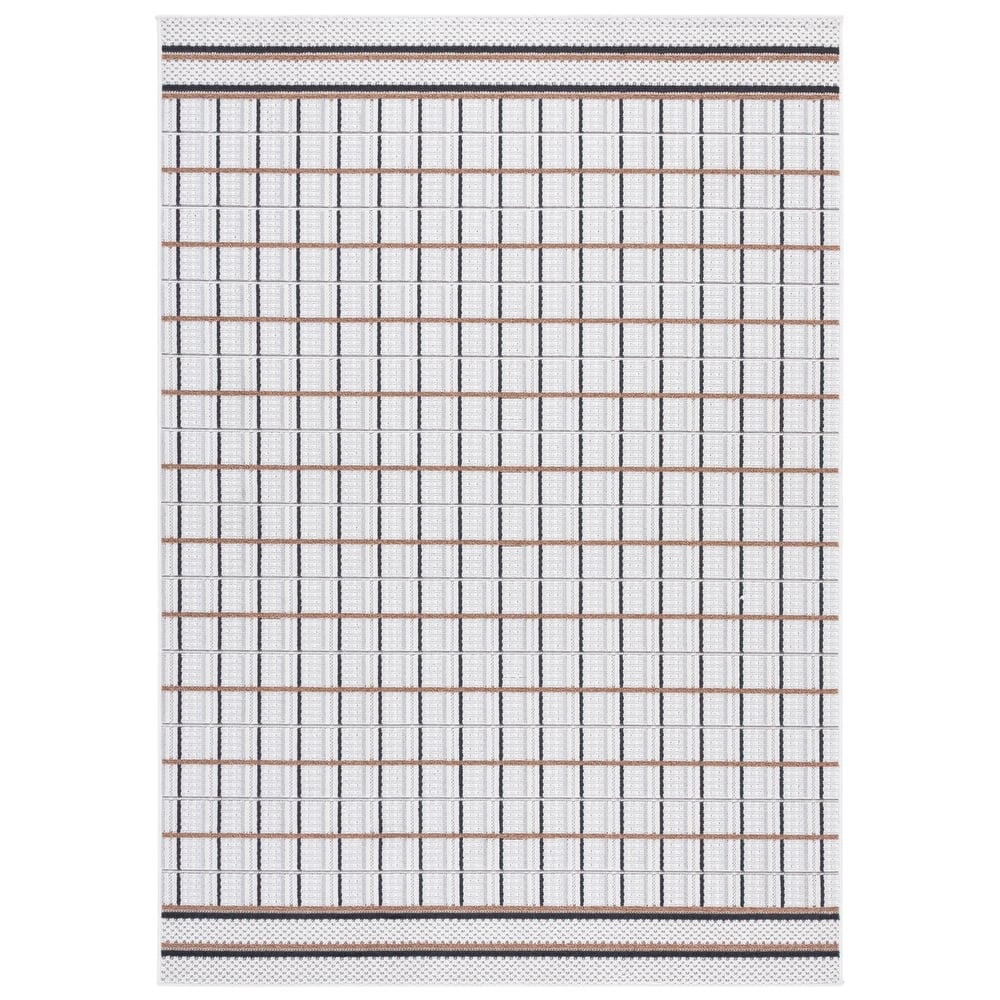 SAFAVIEH Veranda Tiziana Washable Indoor/Outdoor Rug - Weather Resistant & Easy Cleaning