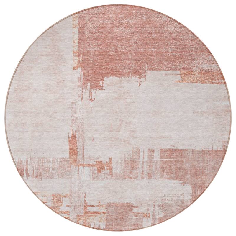 HomeRoots Abstract Traditional Rectangle Outdoor Rug