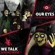 preview thumbnail 5 of 11, Haunted Hill Farm Life-Size Animatronic Witches, Indoor/Outdoor Halloween Decoration, Light-up Eyes, Poseable