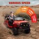 preview thumbnail 15 of 25, Qaba 12V Ride on Car, Ride on UTV w/ Bluetooth, 4 Suspension Wheels