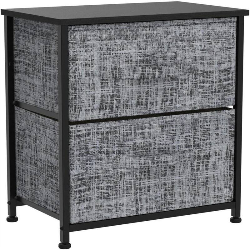 Nightstand with 2 Drawers