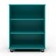 preview thumbnail 4 of 17, Tot Mate Open Single Sided Mobile Storage Locker, Write-on Wipe-off Markerboard Back, 48H
