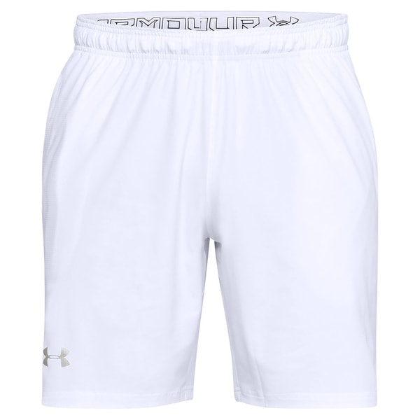under armour mens white shorts