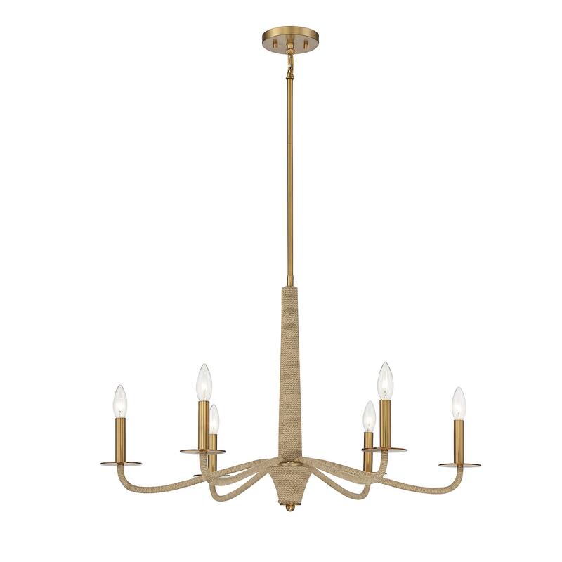 Savoy House 1-1824-6 Cannon 6 Light 32" Wide Chandelier