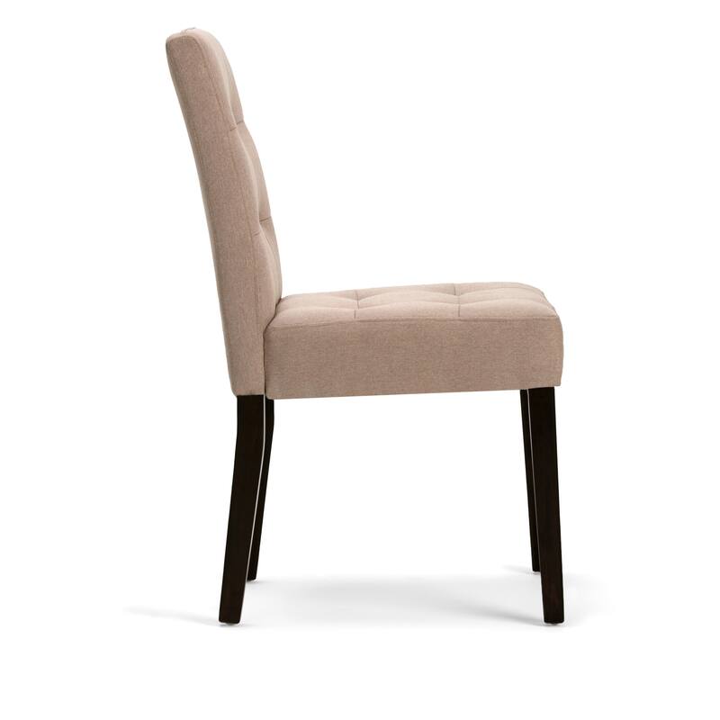WYNDENHALL Jefferson Contemporary Parson Dining Chair (Set of 2) - 18.9"w x 23"d x 35.8"h