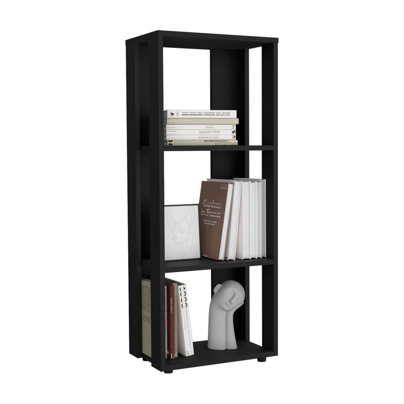 Office Library, 3 Shelves with durable engineered wood,FSC Certified CPSIA Compliant