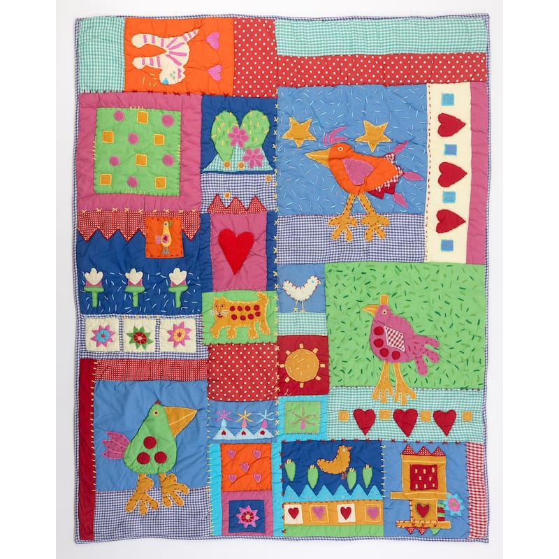 Animal World, Baby Quilt