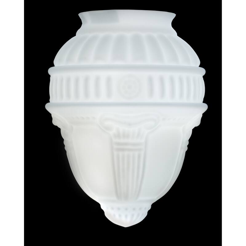 5 In. Wide Colonnade Frosted 3.25" Neck Shade