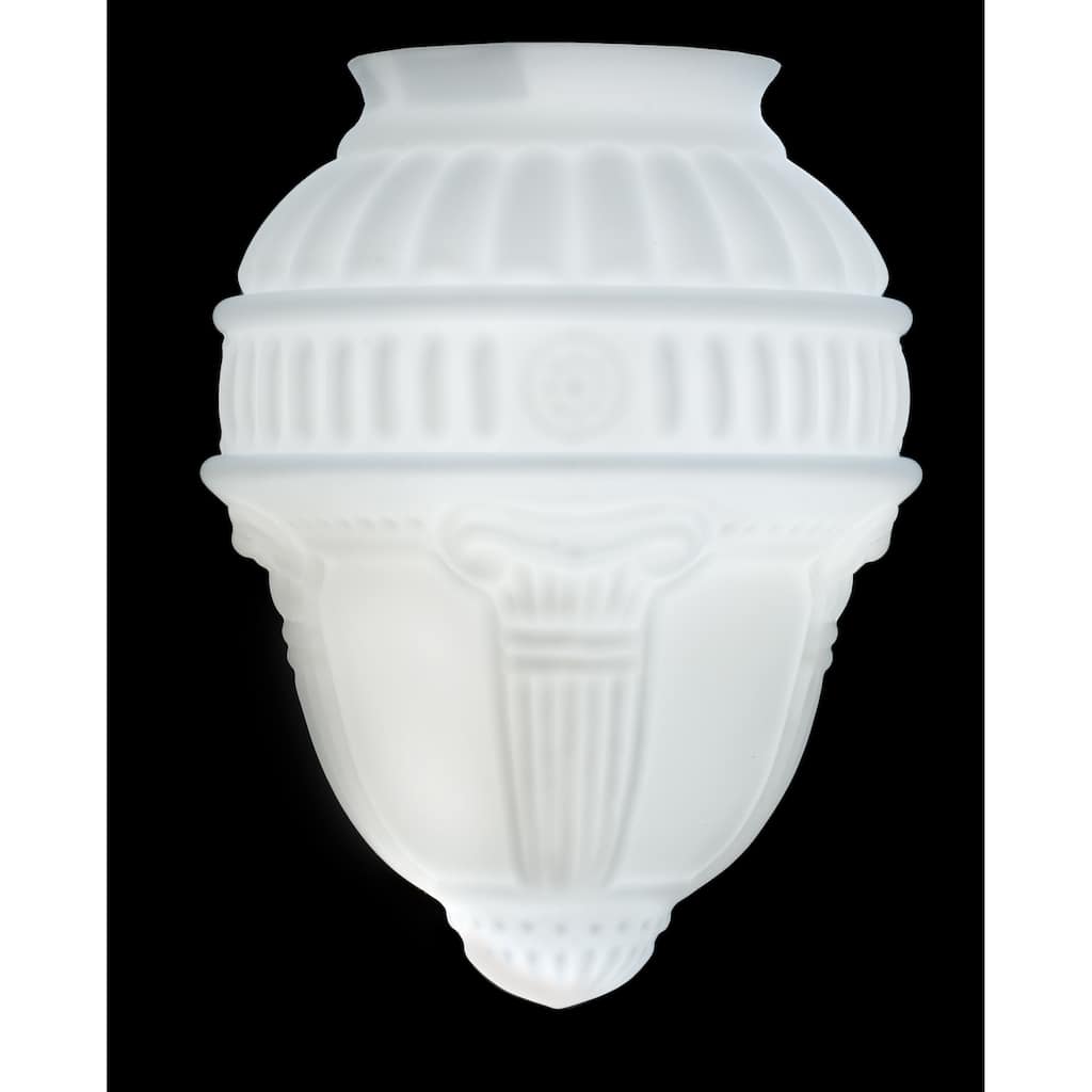5 In. Wide Colonnade Frosted 3.25" Neck Shade