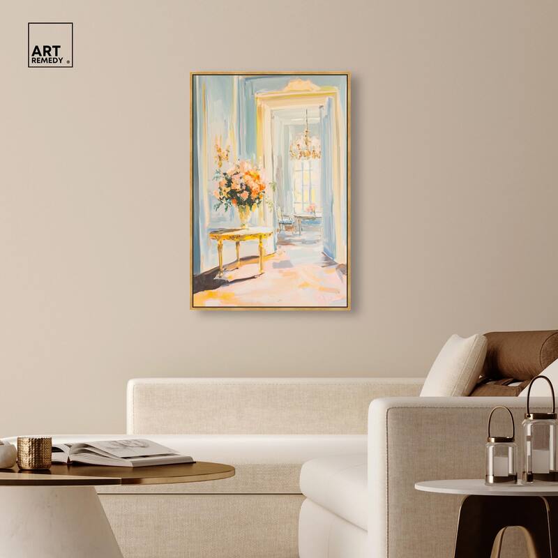 Glowing Room II Canvas by Art Remedy