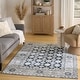 preview thumbnail 11 of 64, Nourison Dekor Indoor only Persian Area Rug Grey/Navy - 4' x 6'