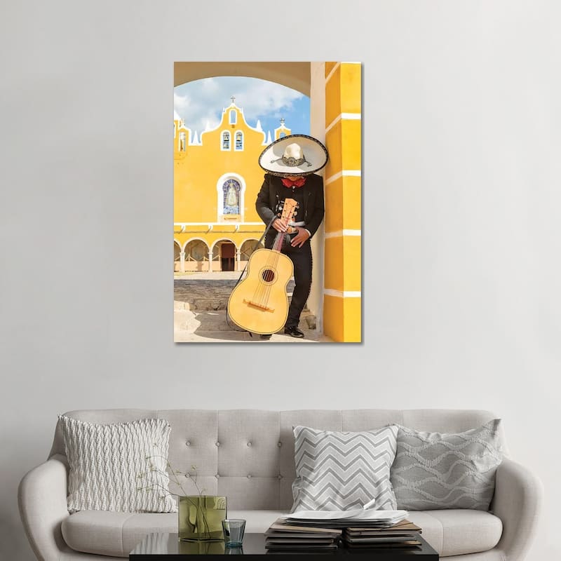 iCanvas "Mexican Mariachi" by Matteo Colombo Canvas Print - 48x32x1.5