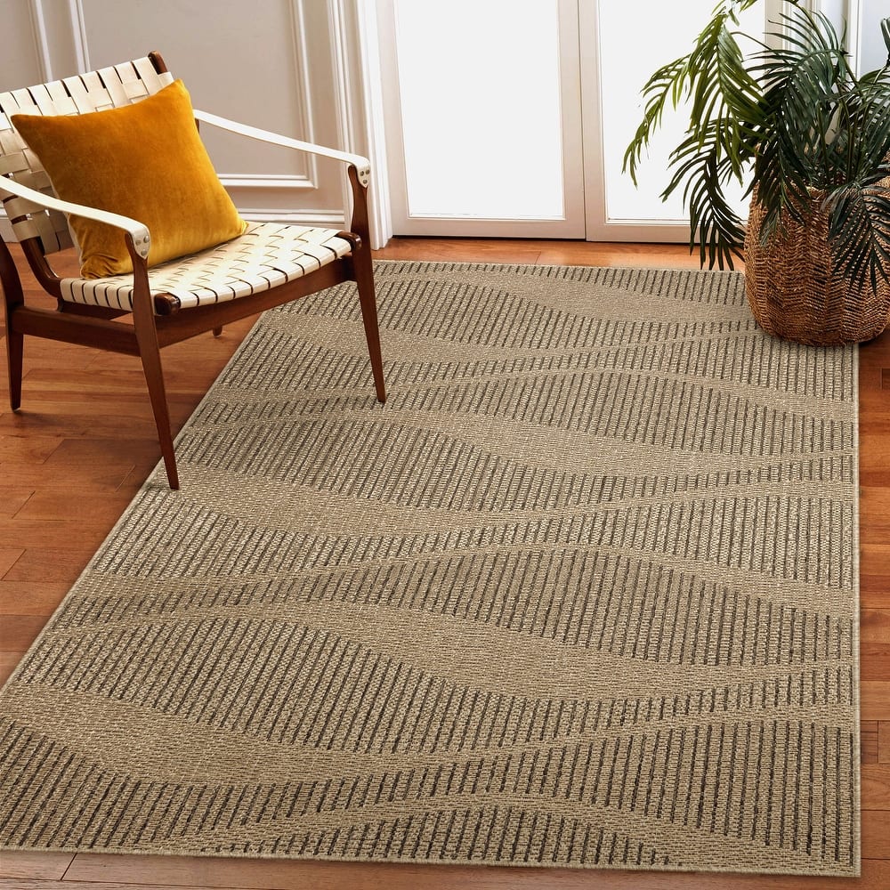 Liora Manne Monaco Wave Indoor/Outdoor Area Rug