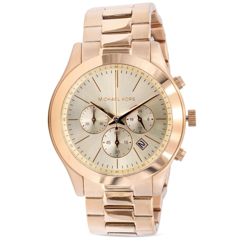 Michael Kors Men's Runway Black Dial Watch - MK8909 - One Size