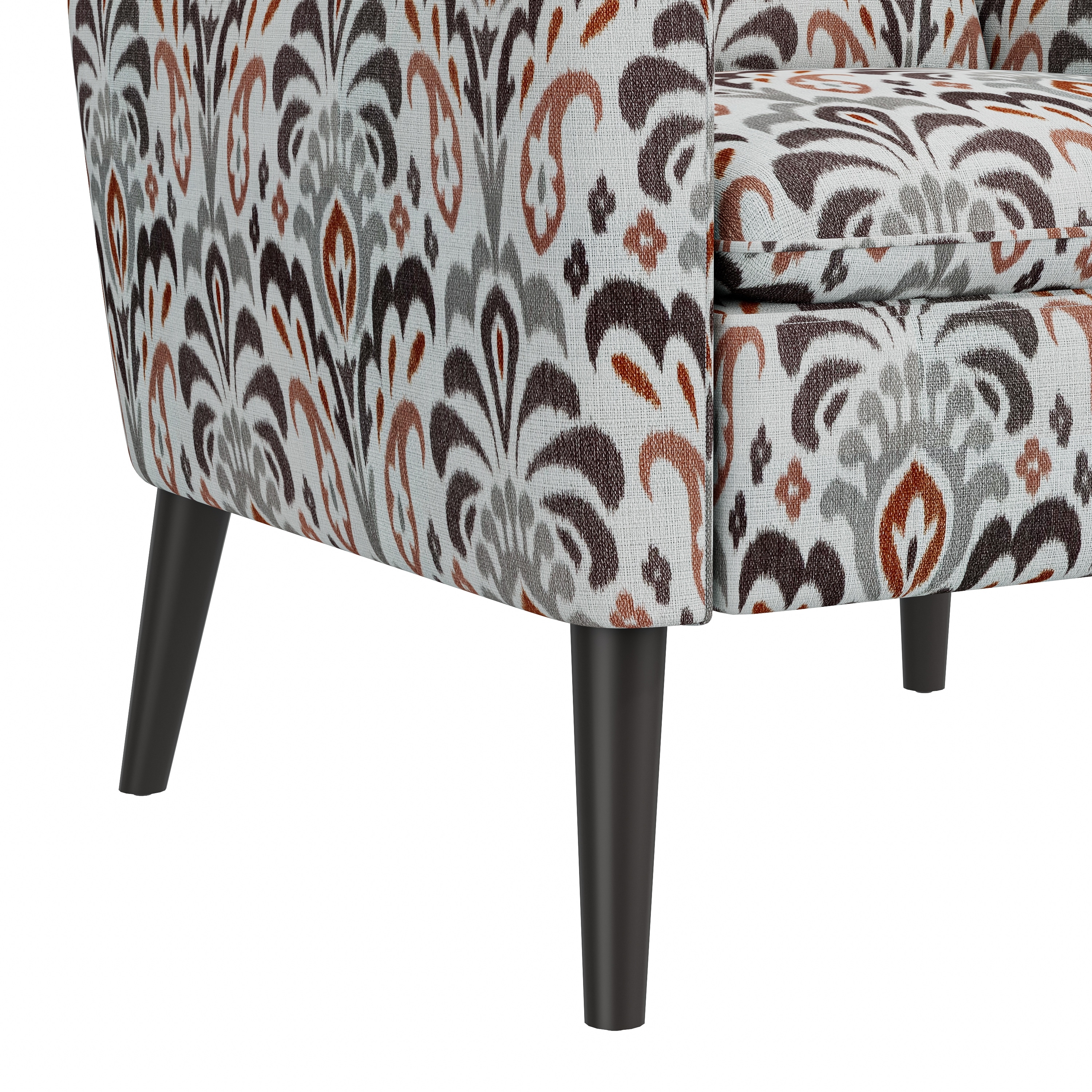 Accent-Arm-Chair-in-Damask-